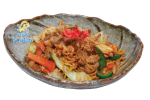 Mỳ Soba Xào Hải Sản & Thịt Heo