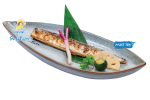 Cá Thu Đao & Trứng Cá Tuyết Nướng