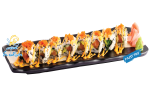 Cơm Cuộn Cá Hồi & Rau Thập Cẩm